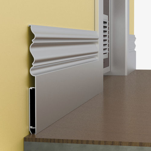 Plinthe en aluminium - ASP141 - ARFEN - pour cablage électrique