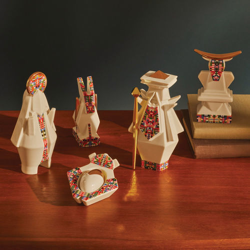 Décoration de Noël en porcelaine - Holyhedrics - ALESSI S.P.A. - résidentielle