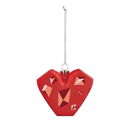Décoration pour arbre de Noël en verre soufflé - Amore al Cubo - ALESSI S.P.A. - résidentielle