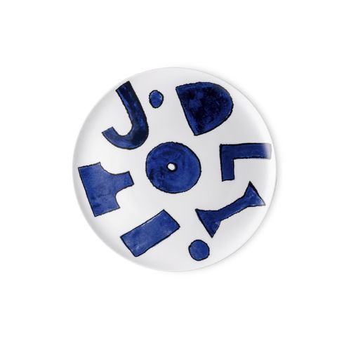 Assiette plate - Itsumo  - ALESSI S.P.A. - à dessert / ronde / en porcelaine