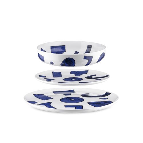Assiette de service - Itsumo - ALESSI S.P.A. - ronde / en porcelaine / professionnelle
