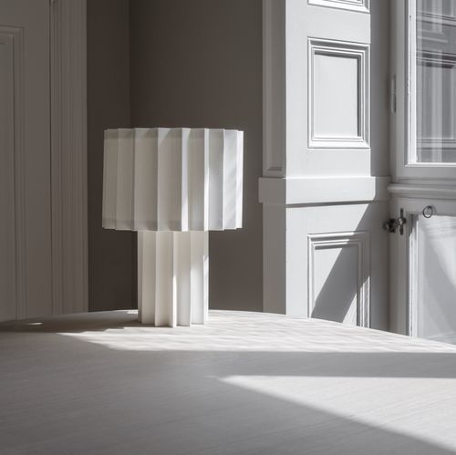 Lampe de table - Plissé  - ORSJO - en tissu / contemporaine / d'intérieur