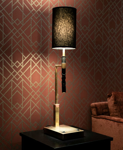Lampe de chevet - Butler  - ORSJO - en cuir / classique / d'intérieur