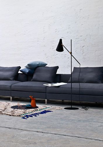 Lampe sur pied - HUNTER GRAND - Ruben Lighting - en aluminium / en fer / en laiton