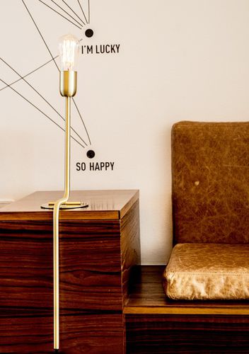 Lampe de table - KAVALIER - Ruben Lighting - en fer / en laiton / contemporaine