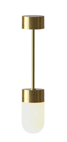 Plafonnier contemporain - VOX - Ruben Lighting - rond / en verre / en laiton