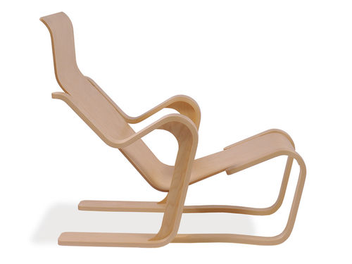 Chaise contemporaine - Isokon Plus - d'intérieur / en bois / résidentielle