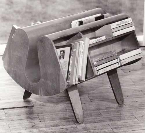 Porte-revues contemporain - PENGUIN DONKEY - Isokon Plus - résidentiel / en bois
