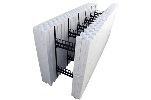 Coffrage perdu - ICFItalia - en polystyrène expansé / pour mur / isolant