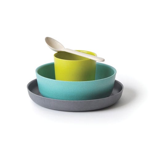 Service de table en mélamine alimentaire - KIDS - Ekobo - en fibre de bambou / résidentiel