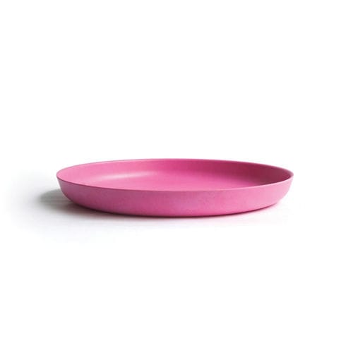Assiette ronde - KIDS MEDIUM - Ekobo - en mélamine alimentaire / en fibre de bambou / uni