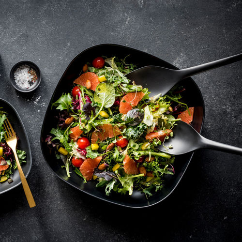 Assiette de service - GUSTO LARGE - Ekobo - ronde / en mélamine alimentaire / en fibre de bambou