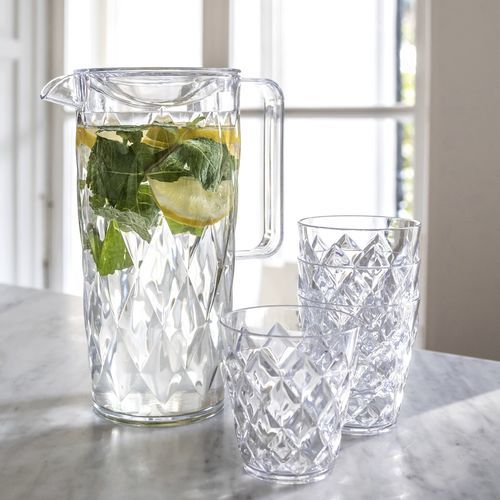 Pichet en verre - CRYSTAL - Koziol - professionnel