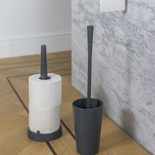 Porte-rouleau WC au sol - RIO - Koziol - en plastique / pour 2 rouleaux / résidentiel
