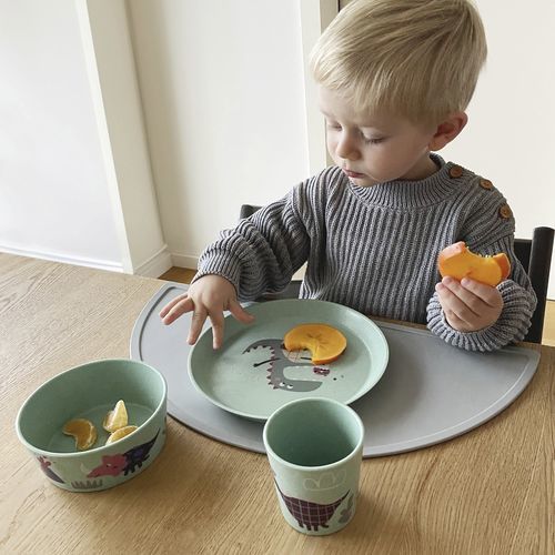 Service de table pour enfant - CONNECT REX - Koziol - en thermoplastique / résidentiel