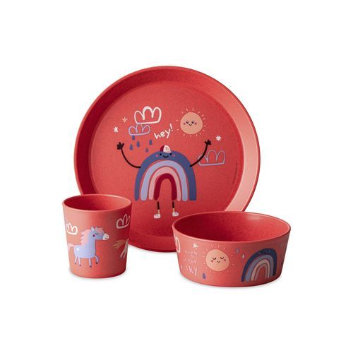 Service de table pour enfant - CONNECT DREAMS - Koziol - en thermoplastique / résidentiel