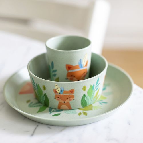 Service de table pour enfant - CONNECT HARRY - Koziol - en thermoplastique / résidentiel