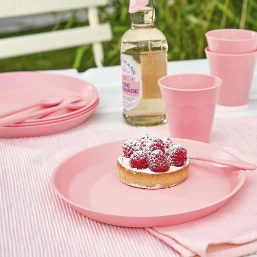 Assiette plate - NORA PLATE - Koziol - creuse / ronde / en thermoplastique