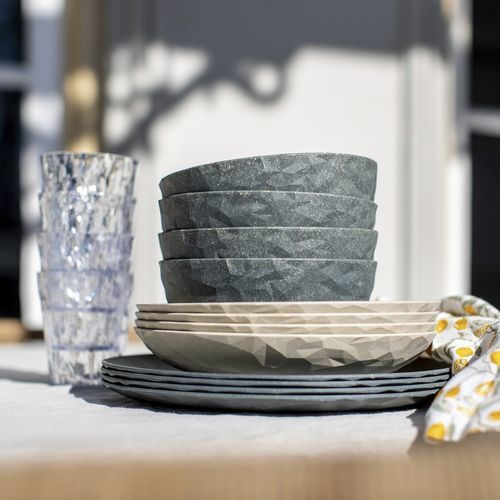 Service de table en thermoplastique - GÖTEBORG - Koziol - résidentiel