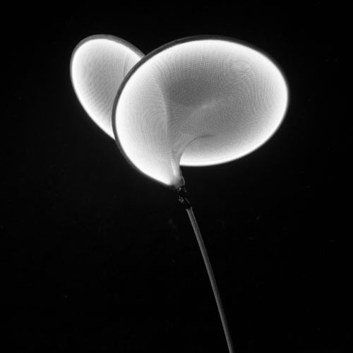 Lampe sur pied - LLLL.01 - llll - en aluminium / en tissu / design original