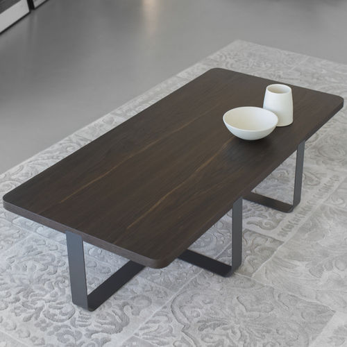 Table basse contemporaine - INN  - MEME DESIGN - en chêne / avec piètement en métal / rectangulaire