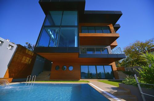 Bardage en lames - NOVATHERMOWOOD EXTERIOR CLADDING: IROKO - novawood - en iroko / écolabel FSC / nervuré