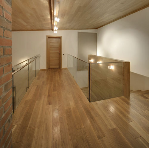 Parquet massif - SOLID OAK FLOORING - novawood - en iroko / en chêne / huilé
