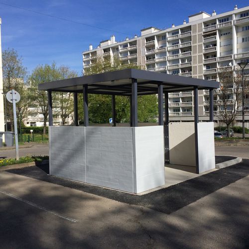 Abri conteneur - Centu'Park - BIHR