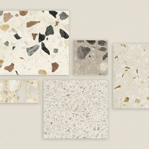 Carrelage en ciment - SOLO  - New Terracotta - en terrazzo / en pierre naturelle / poli