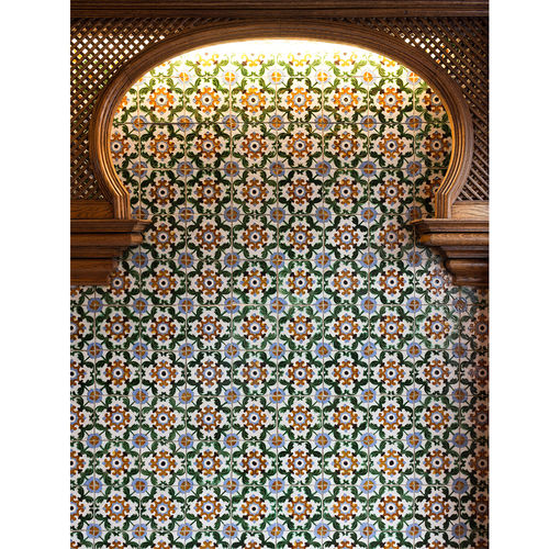 Carrelage en céramique émaillée - HAND PAINTED - New Terracotta - en terracotta / d'argile / à relief
