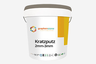 Mortier de protection - KRATZPUTZ 2MM-3MM - graphenstone - pour maçonnerie / minéral / de ciment