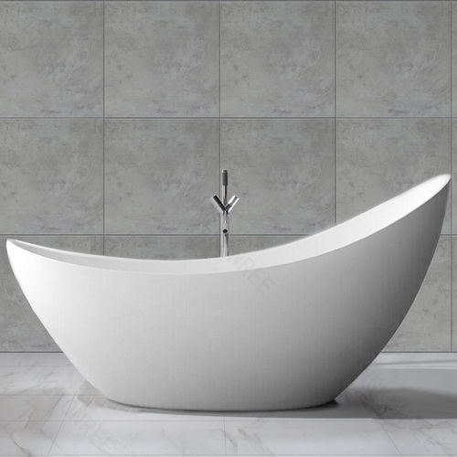 Baignoire ovale - KKR-B072 - KKR KINGKONREE - à poser / en Solid Surface / en fonte minérale