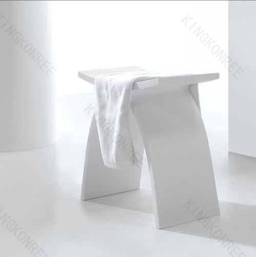 Tabouret de salle de bain - KKR- A  - KKR KINGKONREE - contemporain / en acrylique / en Solid Surface