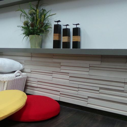 Parement en béton - LINÉAIRESTONE : LINEAR - CRAFT STONE - intérieur / extérieur / 3D
