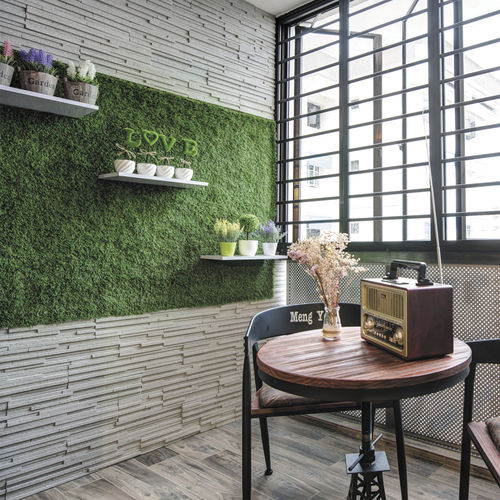 Parement en béton - LINÉAIRESTONE : MODERN - CRAFT STONE - intérieur / extérieur / 3D