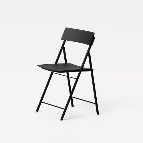 Chaise contemporaine - PIPER - pezzani home collection - d'intérieur / en plastique / avec piètement en acier