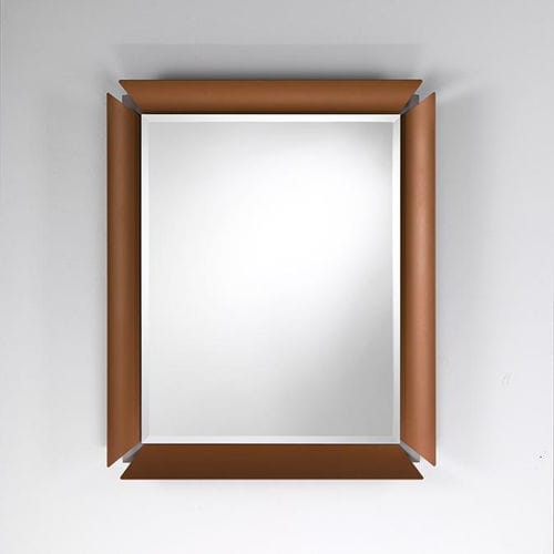 Miroir mural - GLAM - pezzani home collection - contemporain / carré / en aluminium
