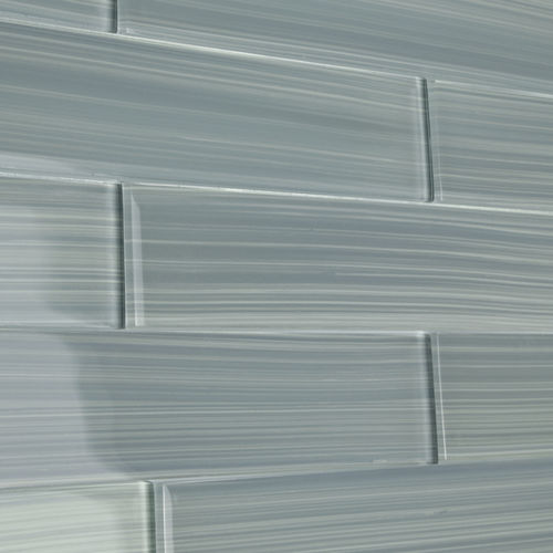 Carrelage en verre - HERON GRAY - BODESI - brillant / lisse / de cuisine