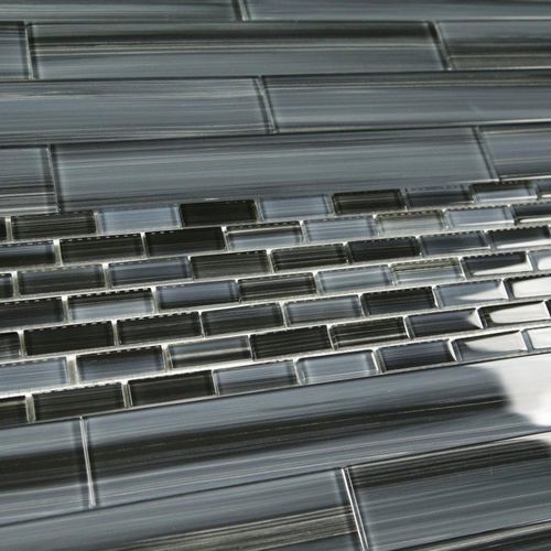 Carrelage en verre - LATE NIGHT - BODESI - brillant / lisse / de cuisine