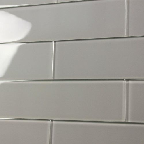 Carrelage en verre - EASY GRAY - BODESI - brillant / lisse / de cuisine