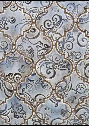 Carrelage en céramique - TRELLIS - BonTon design Handmade Tile - à relief / poli / d'intérieur