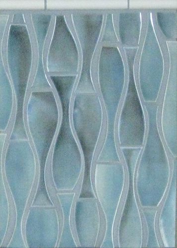 Carrelage en céramique - SWERVE : OCEAN - BonTon design Handmade Tile - à relief / poli / d'intérieur