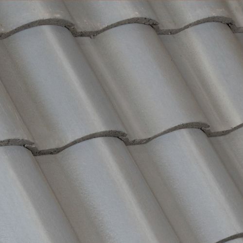 Tuile à emboitement - SANIBEL : SILVERADO - Crown Roof Tiles - en béton / double