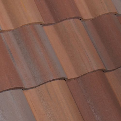 Tuile à emboitement - SANIBEL : NEW FLORIDA BLEND - Crown Roof Tiles - en béton / double