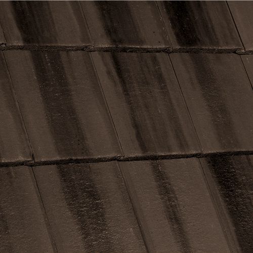 Tuile plate - WINDSOR : BIRCHWOOD - Crown Roof Tiles - en béton / grand moule
