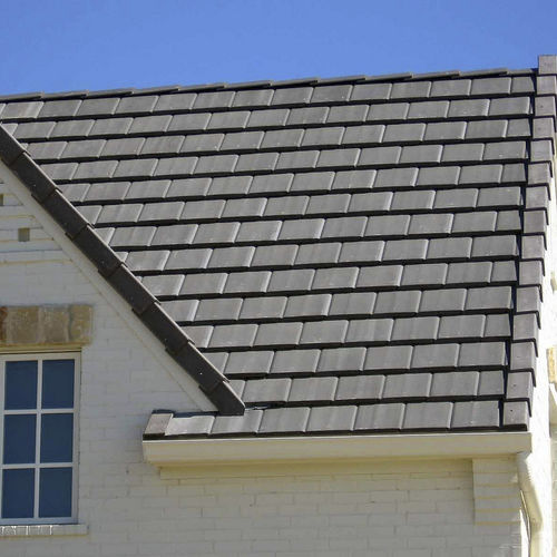 Tuile plate - WINDSOR : NATURE'S - Crown Roof Tiles - en béton / grand moule