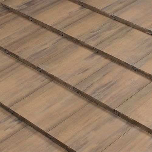 Tuile plate - PLANTATION - ENTEGRA ROOF TILE - en béton / grand moule
