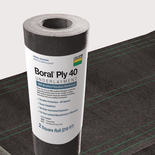 Membrane de sous-couverture imperméable - BORAL® PLY 40 - ENTEGRA ROOF TILE
