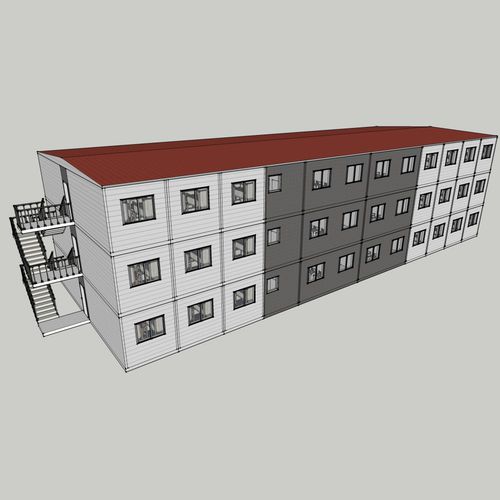 Bâtiment préfabriqué - VERSION A - Nordic Homes - en bois / en béton / en acier