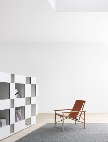 Bibliothèque contemporaine - ERESIA - Amura - en métal / blanche